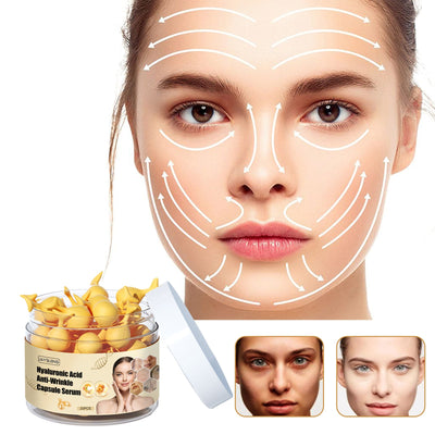 Essence de capsule d'acide hyaluronique pour une peau radieuse