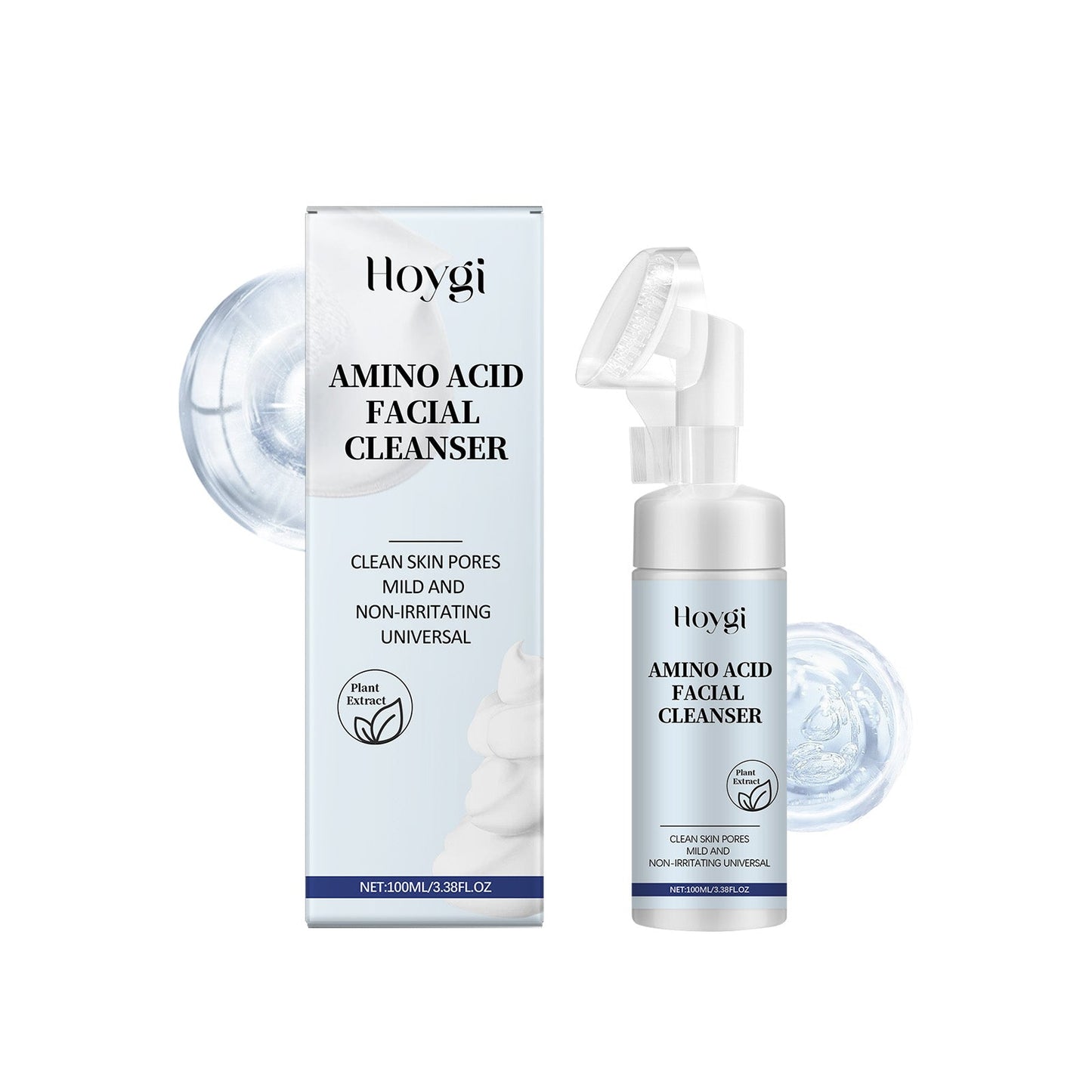 Gentle Foaming Cleanser Cleanser For Facial Skin Moisturizing And Hydrating Oil Control Refreshing Moisturizing Cleanser - Korvel