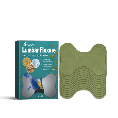 Lumbar Flexure Herbal Setting Plaster, Relieve Lumbar Soreness Lumbar Disc Protrusion Activating Muscles And Bones Lumbar Care Patch - Korvel