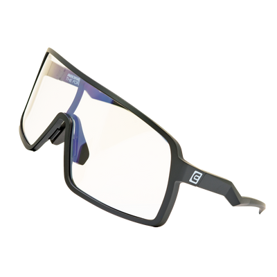 Forza Sunglasses - Black/Clear Anti-Reflective & Oleo-phobic Lens - Korvel