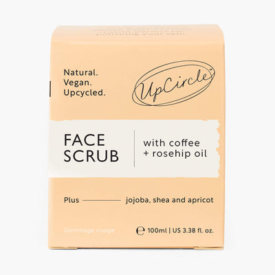 Face Scrub with Coffee + Rosehip Oil - Korvel