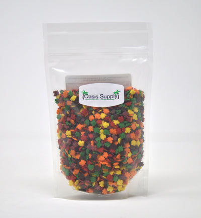 Autumn Leaf Sequin Shapes for Baking
