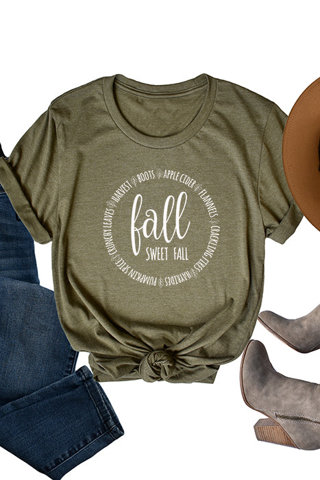Fall Sweet Fall T-Shirt - Korvel