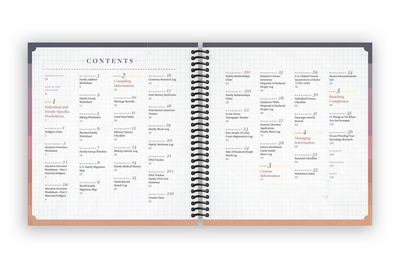 Discover Your Ancestry: Comprehensive Family Tree Workbook with 30+ Worksheets (Spiral Bound) - Korvel
