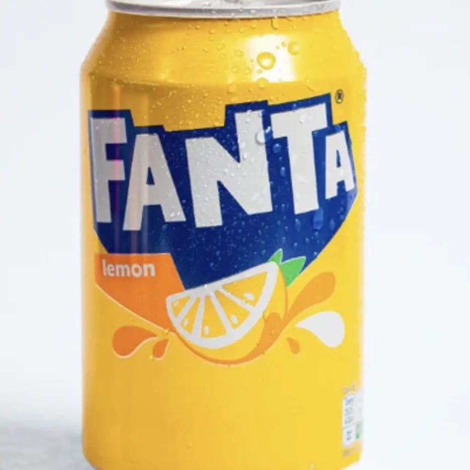 Fanta Lemon Soda – Crisp Citrus Soft Drink from Germany