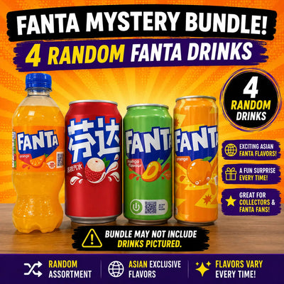 Boîte Mystère Fanta – Saveurs Importées Assorties