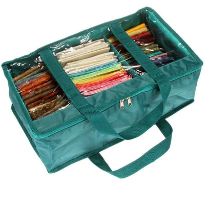 Premium Fat Quarter Storage Bag with Transparent Lid