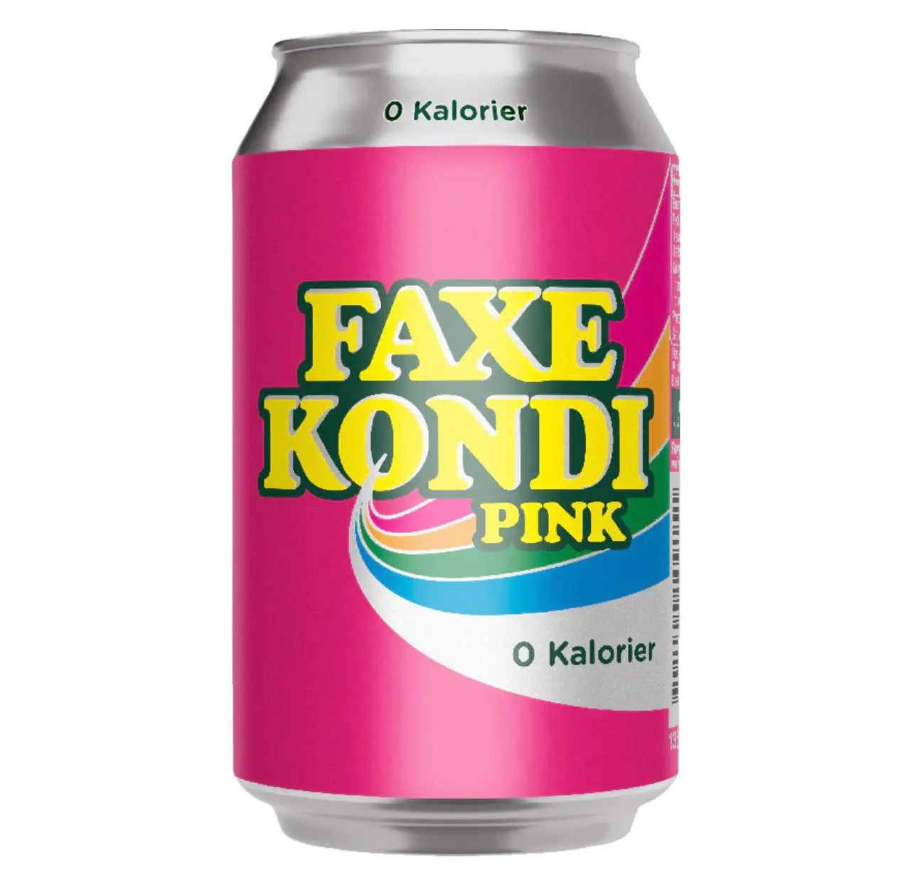 Faxe Kondi Pink Zero Sugar Soda - Danish Citrus Lemonade