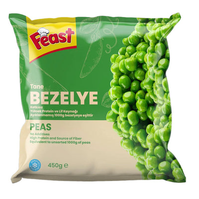 Feast Frozen Peas (Donuk Bezelye) – 450g