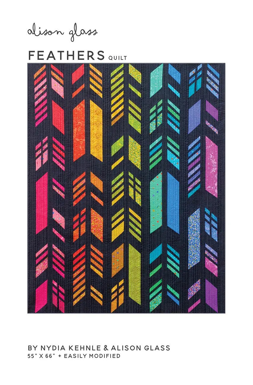 Modèle de Quilt Plumes par Alison Glass