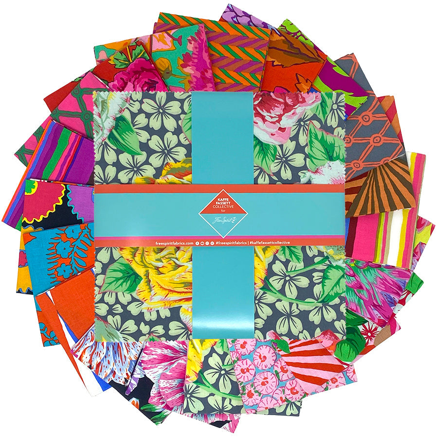 Tissu en coton chaud de février 2026 - 5 po x 5 po
