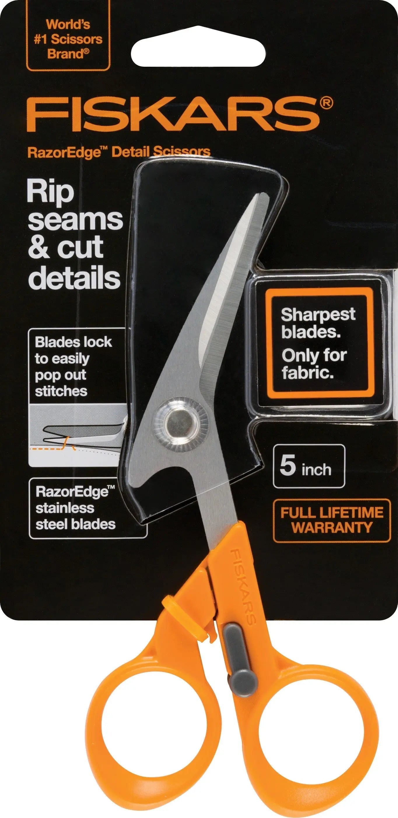 Ciseaux de table Fiskars RazorEdge 5in pour tissu