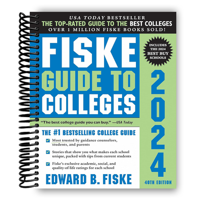 Fiske Guide to Colleges 2024(Spiral Bound) - Korvel
