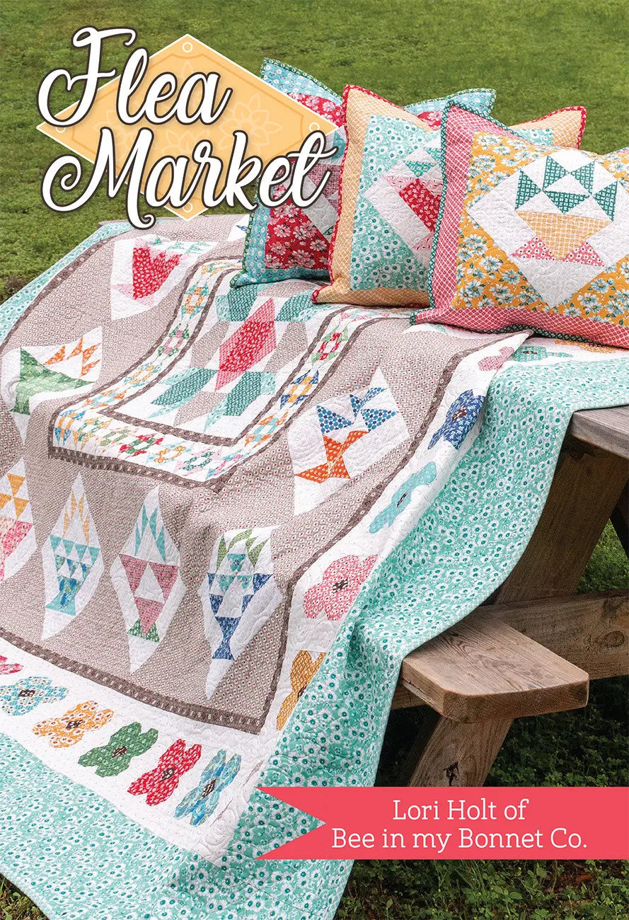 Libro de Quilts del Mercado de Pulgas por Lori Holt