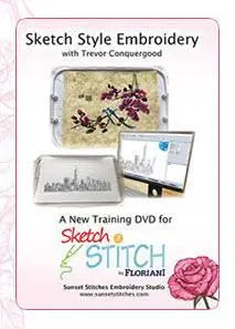 DVD de Bordado en Estilo Sketch de Floriani