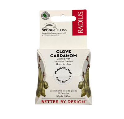 Eco-Friendly Dental Floss with Coconut Oil & Erythritol - Korvel