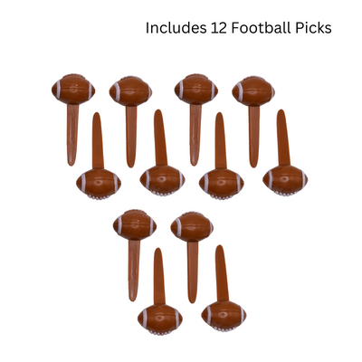 Football Party Supply Kit - 54 Pieces for Celebrations