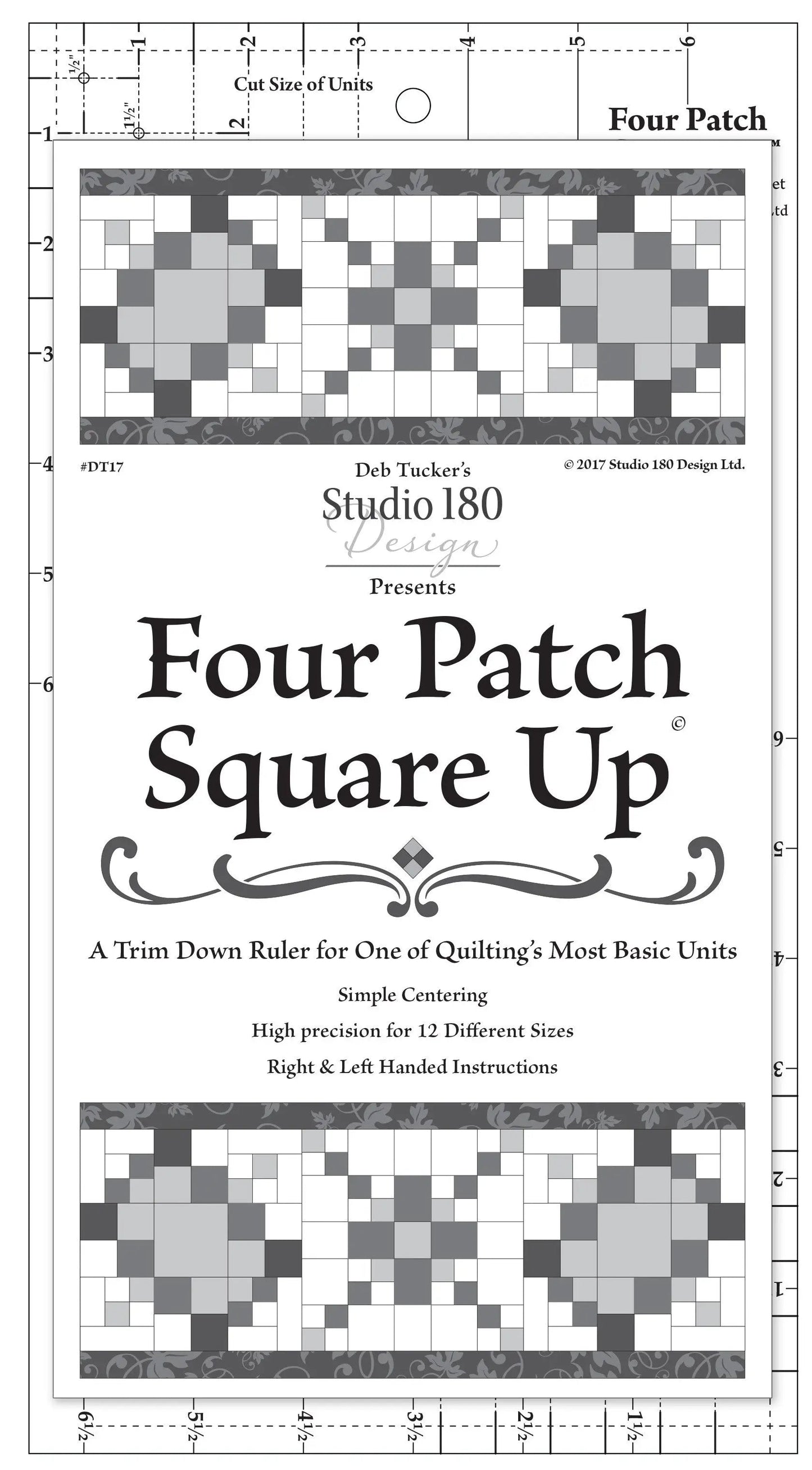 Four Patch Trimmer for Precision Quilting