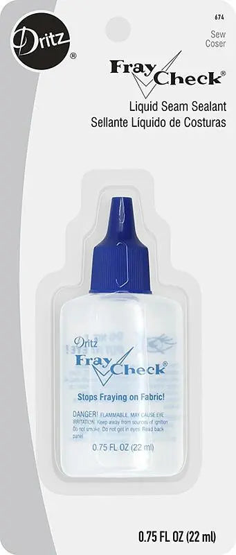Fray Check Liquid Seam Sealant by Dritz - 3/4 fl. oz.