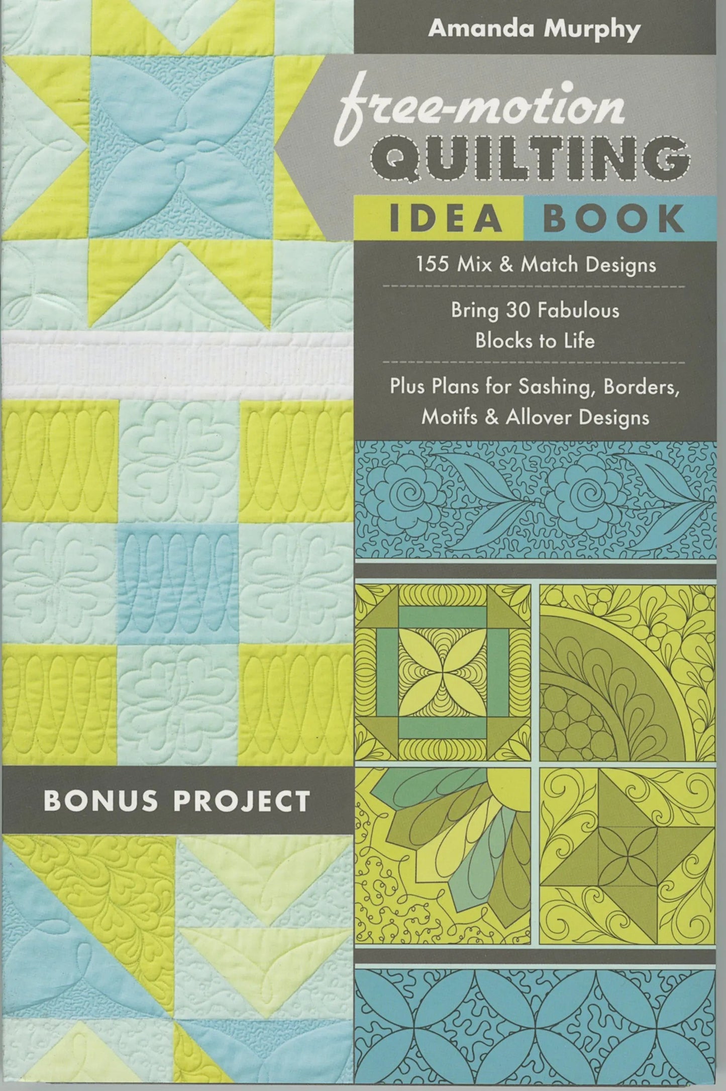 Livre d'idées de quilting en mouvement libre
