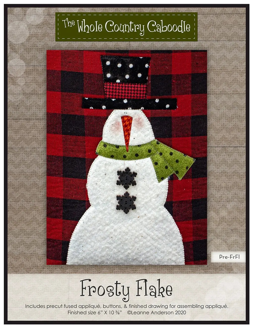 Paquete de Aplicación Fusionada Precortada Frosty Flake