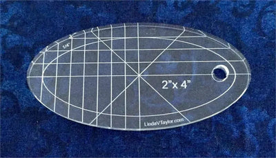 Plantilla Ovalada Premium 2" x 4" para un Diseño Sin Esfuerzo