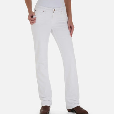 Classic White Q-Baby Jeans for Women by Wrangler - Korvel
