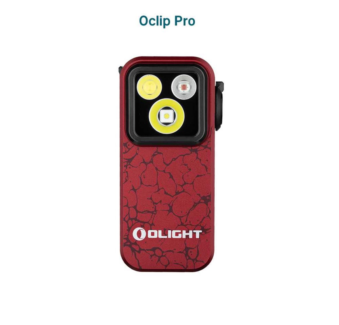 Olight Oclip Pro – Versatile Handheld Clip Light in 4 Colors