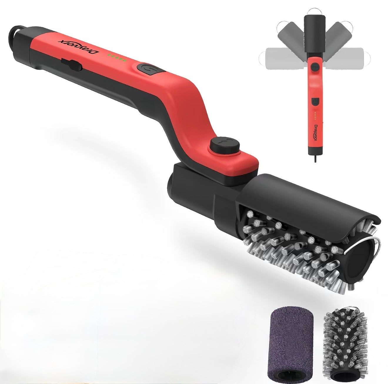 GrillForce Electric BBQ Cleaning Brush