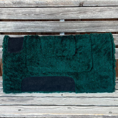 Premium Green Fleece Pony Saddle Pad - Korvel