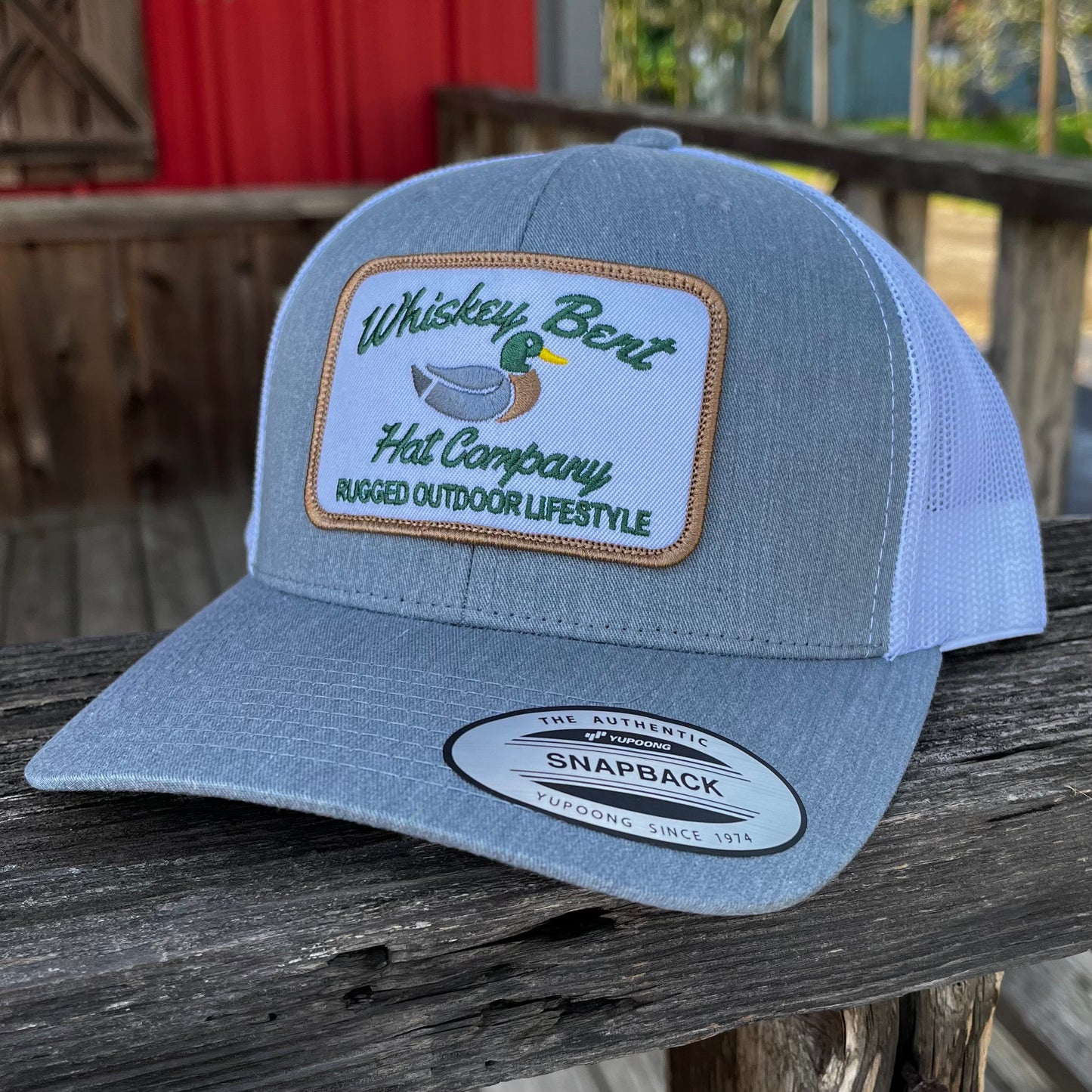 Whiskey Bent Grey Duck Hunting Cap - Premium Comfort - Korvel
