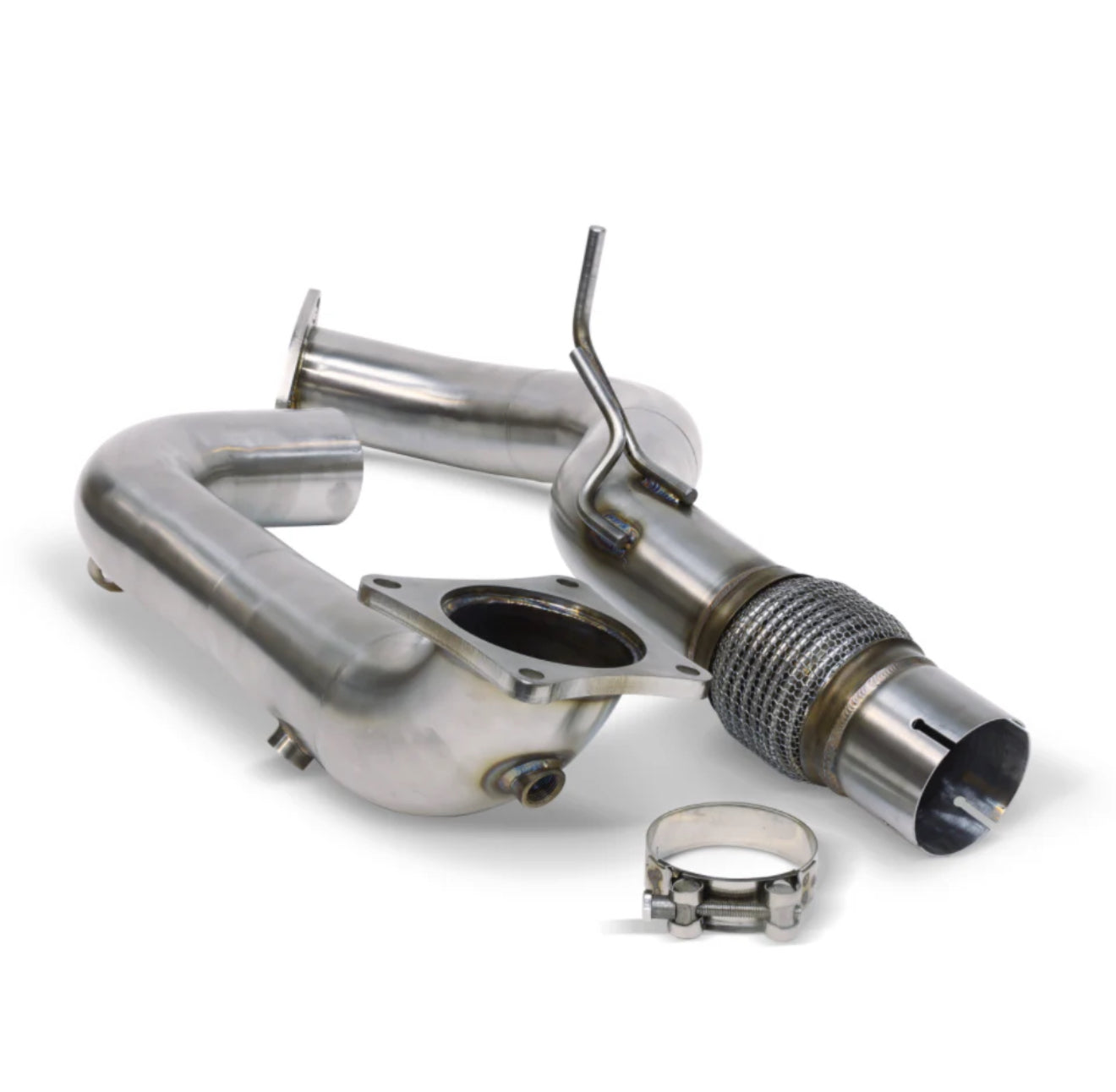 Blox Racing 3in Downpipe for 2017+ Honda Civic Type R
