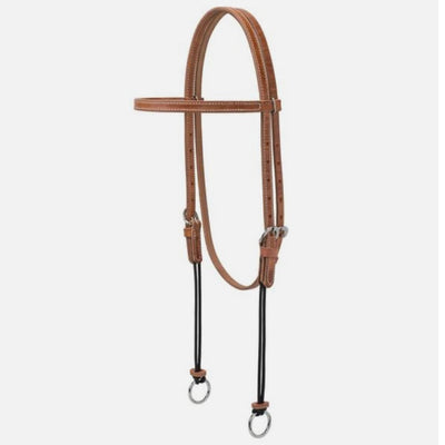 Premium Browband Draw Gag Headstall for Equestrian Training - Korvel