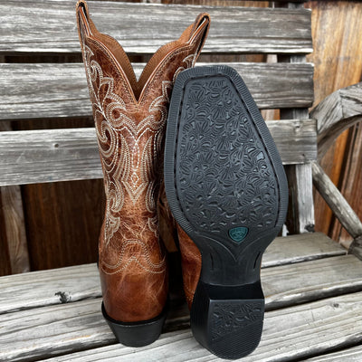 Ariat Women's Brown Round Up Boots - Stylish & Durable - Korvel