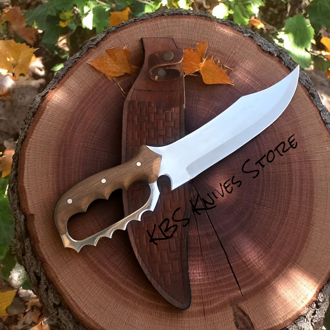 Heritage Bowie Sword: D2 Steel Blade & Elegant Rosewood Grip - Korvel