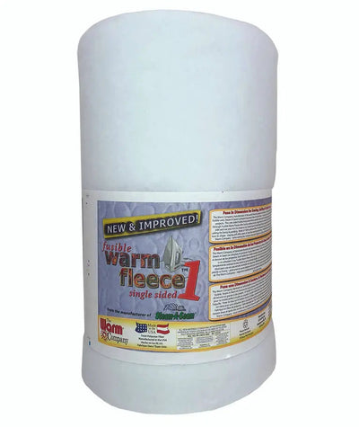 Fusible Fleece 45" x 20 YD - Premium Iron-On Batting for Quilting