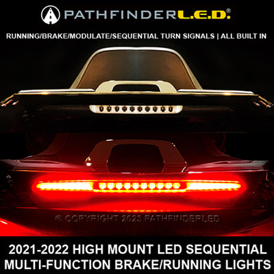 High Mount Sequential LED Brake Running Lights for Gold Wing 2021-2023