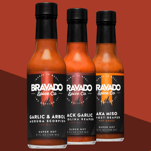 Scorpion Pepper Hot Sauce – Ultra-Hot Garlic & Árbol Chili Blend