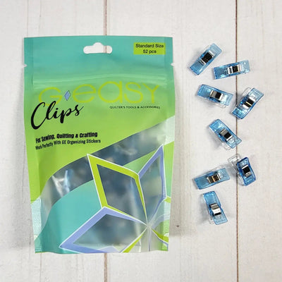 GEasy Clips Standard Blue - 52 Count Organizing Clips
