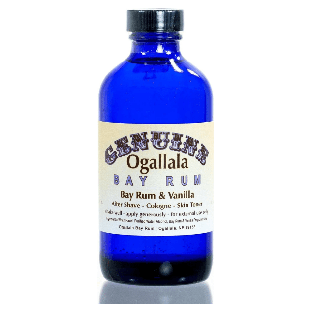 Après-rasage Ogallala Bay Rum & Vanilla - 8 Oz