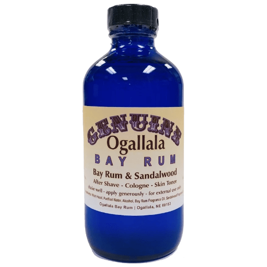 Aftershave de Ogallala Bay Rum y Sándalo - 8 Oz