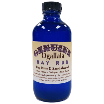 Ogallala Bay Rum & Sandalwood Aftershave - 8 Oz