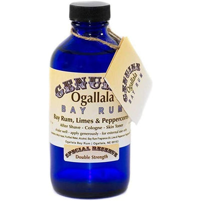 Ogallala Bay Rum Aftershave with Limes & Peppercorns - 8 Oz