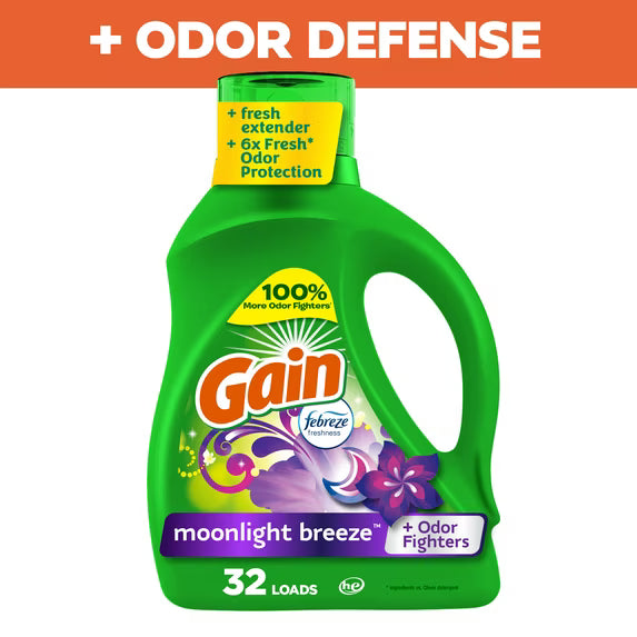 Gain Febreze Liquid Fabric Enhancer 6x46oz