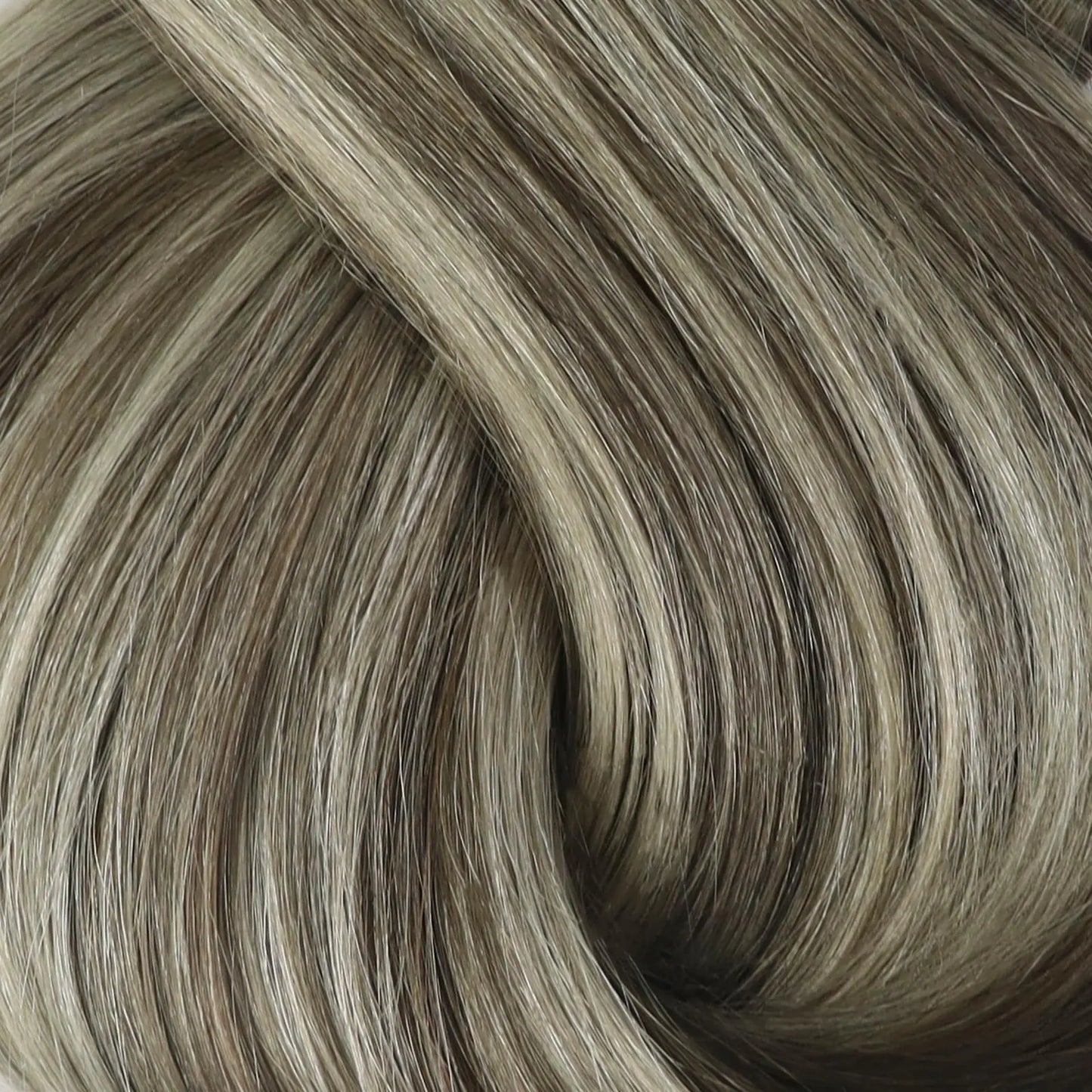Extensiones de Cabello Humano Clip-In de 20 Pulgadas Full Shine - Ombre Cool Taupe