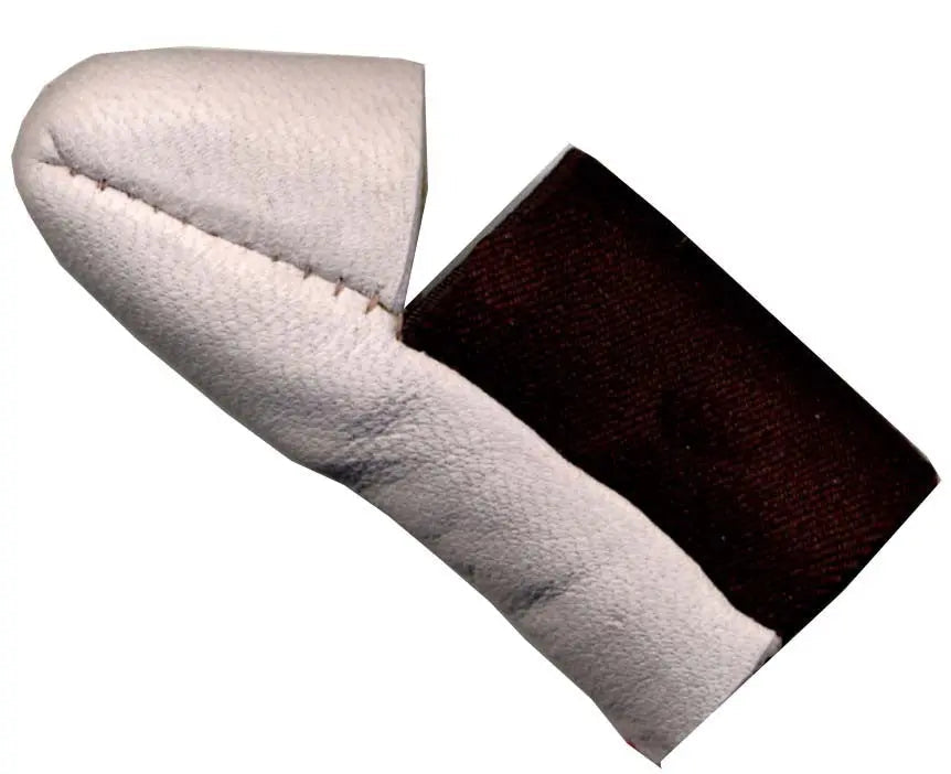 Dedal de Nudillo de Cuero de Cabra Genuino - Talla Única