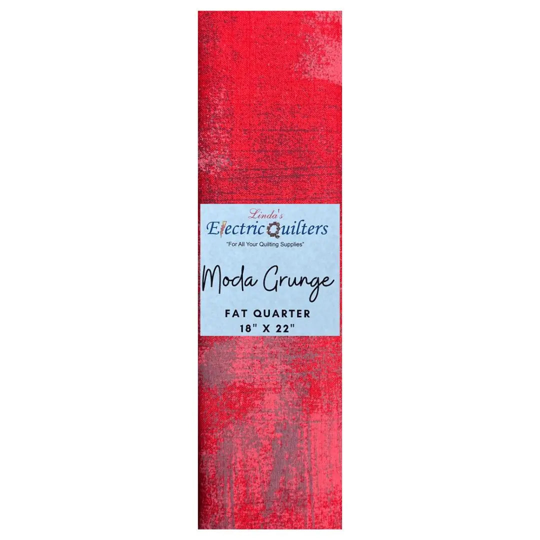 290 Geranium Moda Grunge - Premium Cotton Fat Quarter