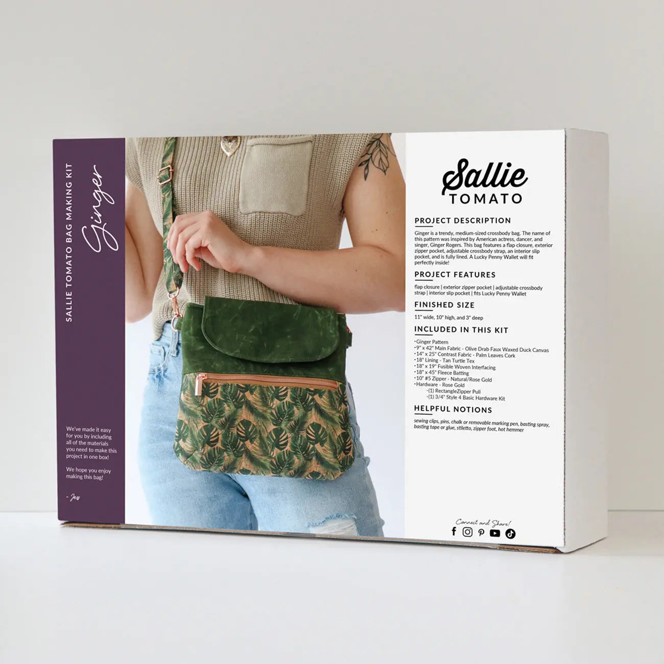 Ginger Course Kit - Premium Needlecraft Experience