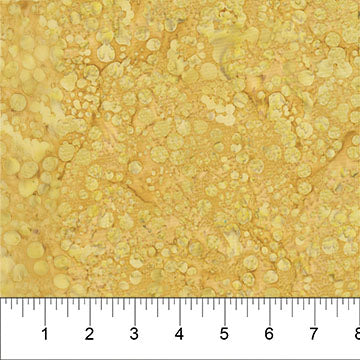 Golden Bubble Cluster Cotton Fabric - 44"/45" Per Yard