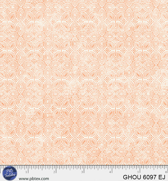 Golden Hour Earth Toned Tiled Geo Cotton Fabric Per Yard